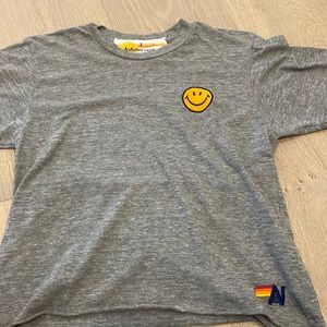 womens small aviator nation smiley tee